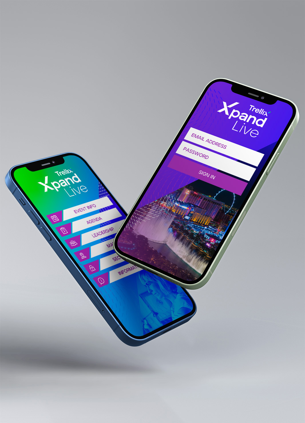 Trellix Xpand Live Branding Mobile App by Giselle Dale